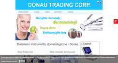 Desktop Screenshot of donau.com.pl